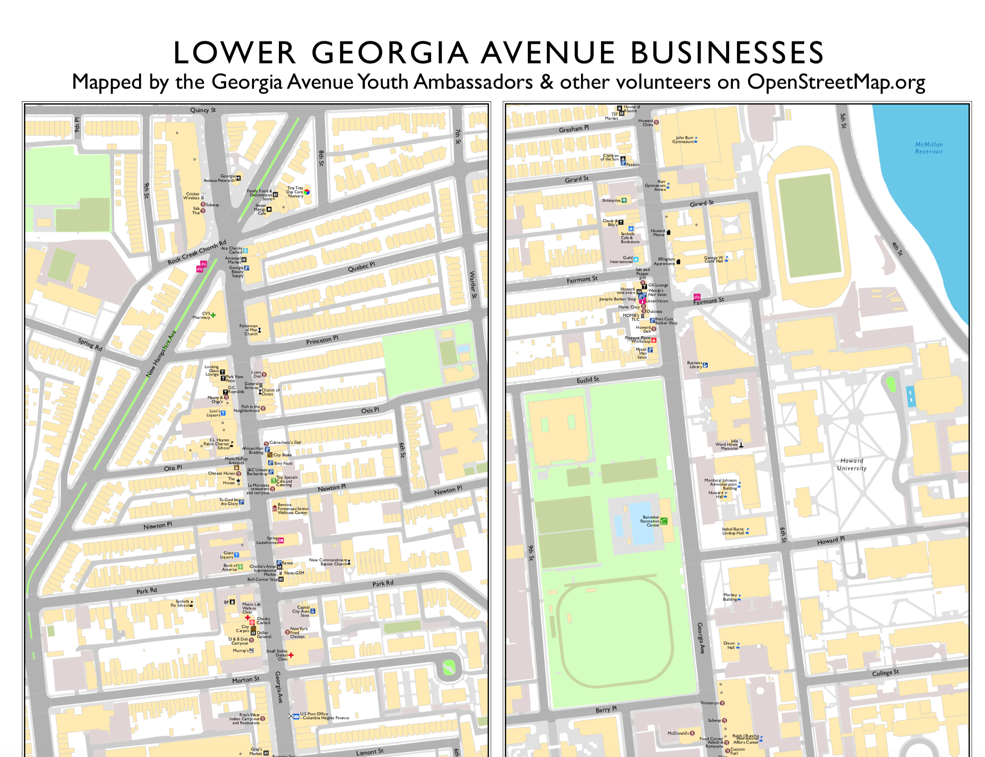 Georgia Avenue Mapping