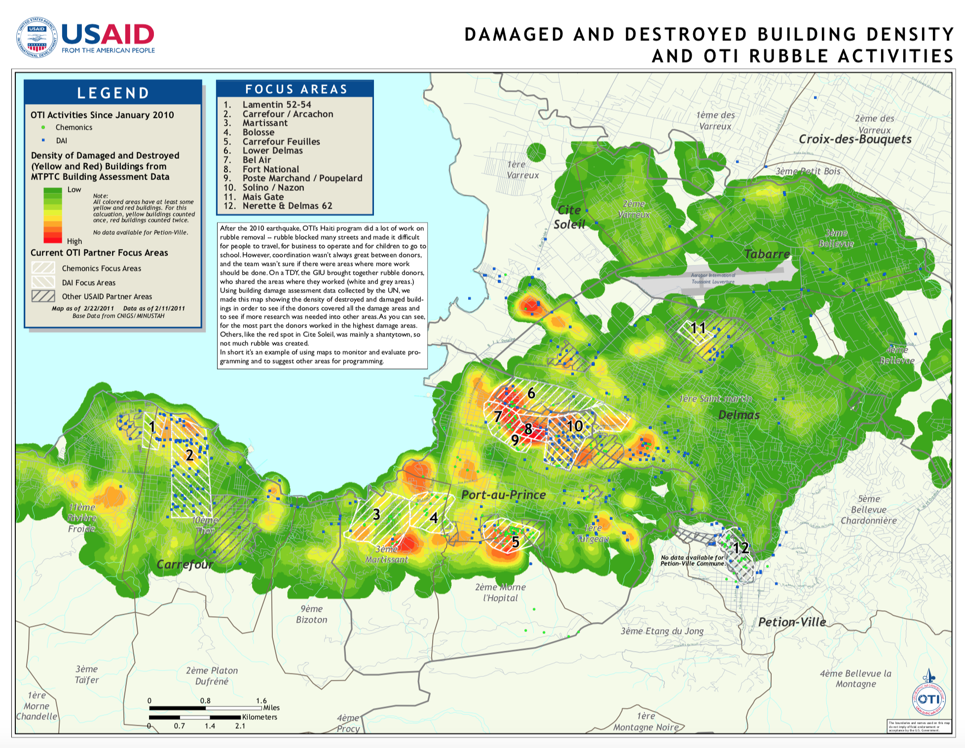 Haiti Rubble Map